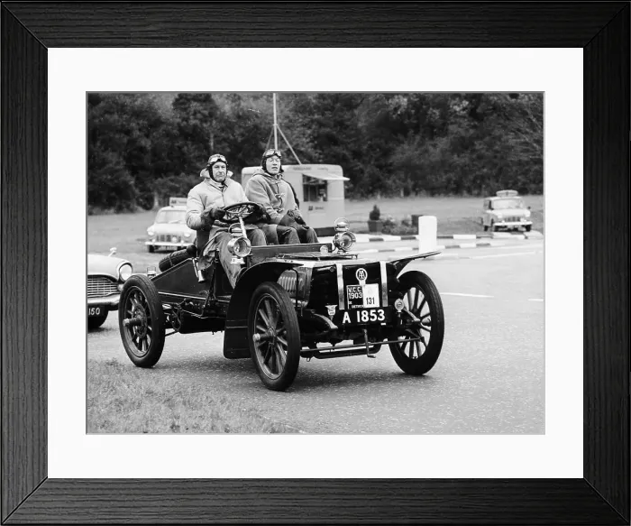 Framed Print : 1903 De Dietrich on the London to Brighton Run, 1967 Framed Print : 1903 De Dietrich on the London to Brighton Run, 1967