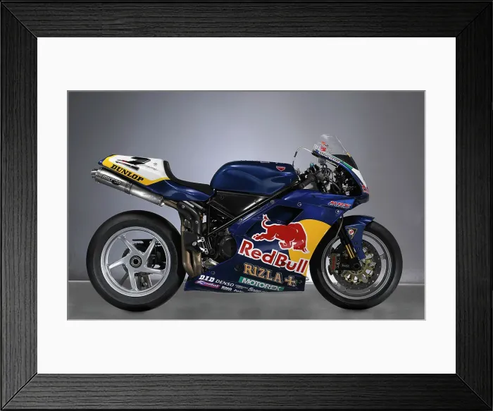 Framed Print : 2001 Ducati racing bike Framed Print : 2001 Ducati racing bike