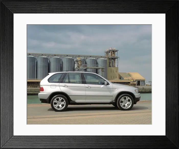 Framed Print : 2000 BMW X5 4.4i Framed Print : 2000 BMW X5 4.4i