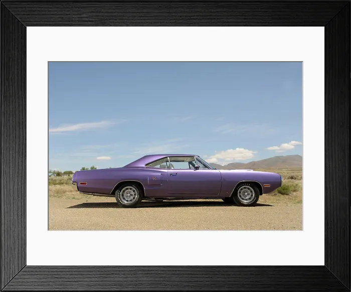 Framed Print : Dodge Coronet Hemi RT 1970. Artist: Simon Clay Framed Print : Dodge Coronet Hemi RT 1970. Artist: Simon Clay