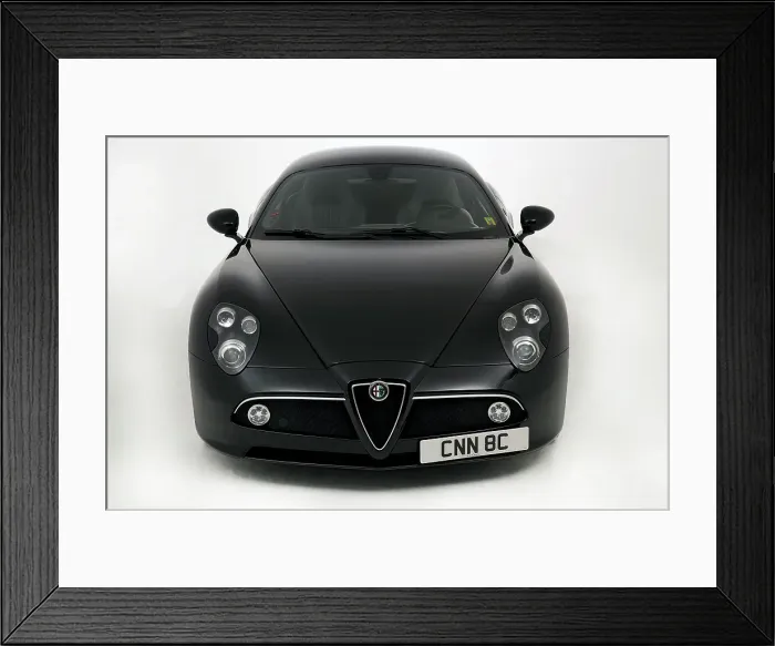 Framed Print : 2010 Alfa Romeo 8C Competizione Framed Print : 2010 Alfa Romeo 8C Competizione