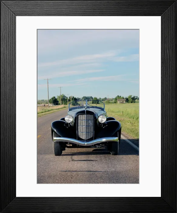 Framed Print : Auburn 852 SC Speedster 1936. Artist: Simon Clay Framed Print : Auburn 852 SC Speedster 1936. Artist: Simon Clay