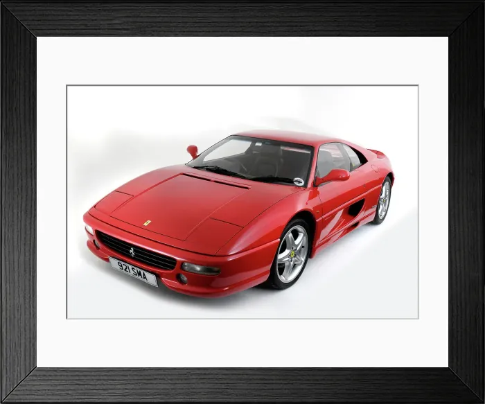 Framed Print : 1994 Ferrari F355 Berlinetta Framed Print : 1994 Ferrari F355 Berlinetta
