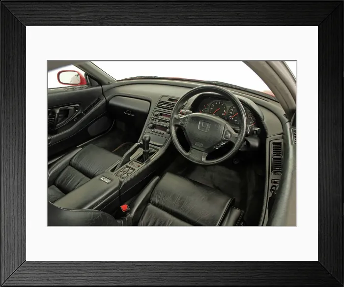 Framed Print : 1991 Honda NSX Framed Print : 1991 Honda NSX
