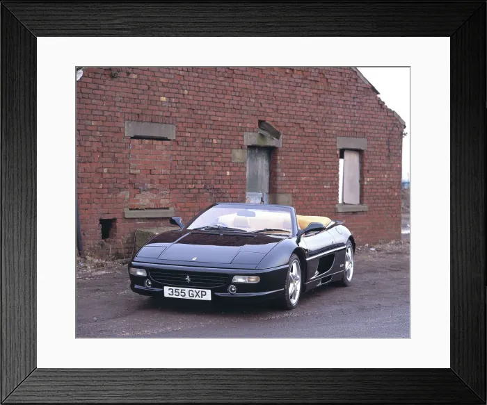 Framed Print : 1997 Ferrari F355 spyder Framed Print : 1997 Ferrari F355 spyder