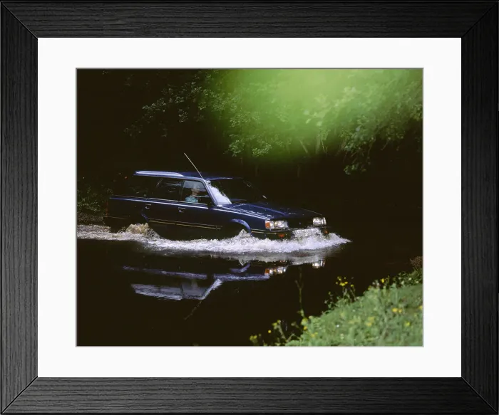 Framed Print : 1988 Subaru 1.8 4WD Estate Framed Print : 1988 Subaru 1.8 4WD Estate