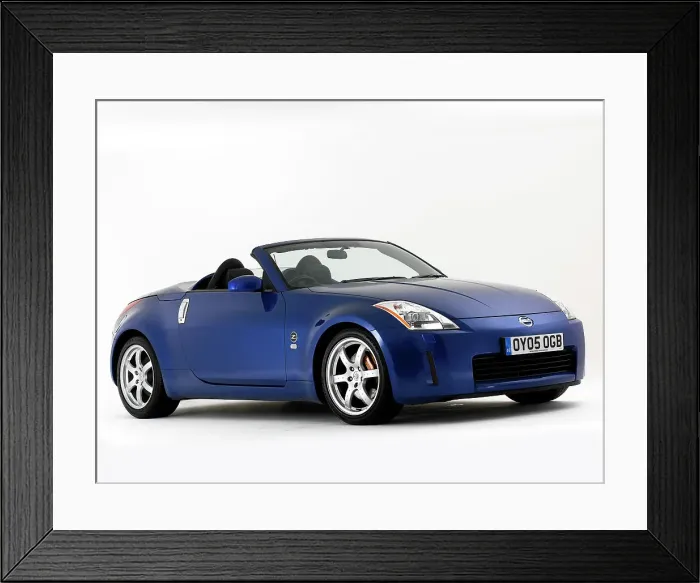 Framed Print : 2005 Nissan 350Z Framed Print : 2005 Nissan 350Z