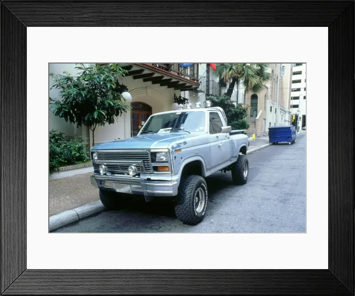 Framed Print : American pick up truck Framed Print : American pick up truck
