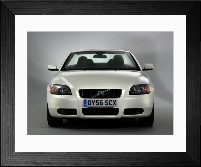 Framed Print : 2006 Volvo C70 Convertible Framed Print : 2006 Volvo C70 Convertible