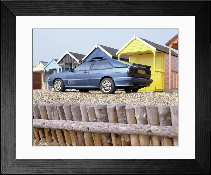 Framed Print : 1986 Audi Quattro Framed Print : 1986 Audi Quattro