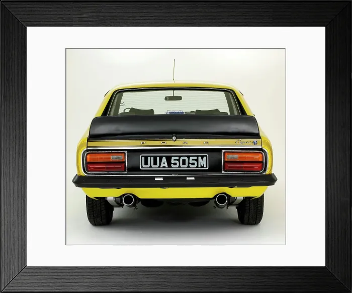 Framed Print : 1973 Ford Capri RS 3100 Framed Print : 1973 Ford Capri RS 3100