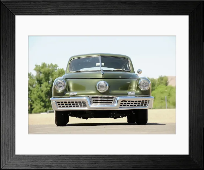 Framed Print : Tucker 1948. Artist: Simon Clay Framed Print : Tucker 1948. Artist: Simon Clay