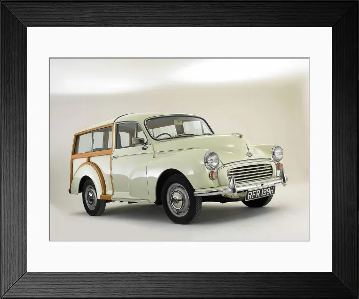 Framed Print : 1970 Morris Minor Traveller