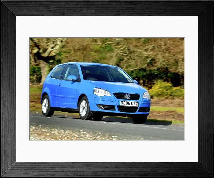 Framed Print : 2006 Volkswagen Polo 1.2 Framed Print : 2006 Volkswagen Polo 1.2