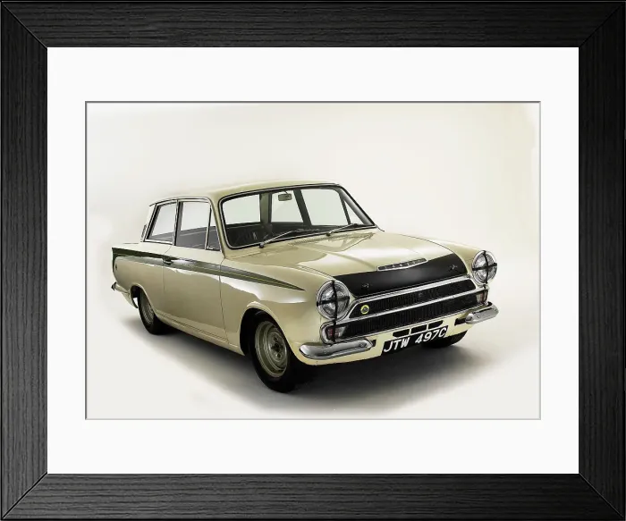 Framed Print : 1965 Lotus Cortina Framed Print : 1965 Lotus Cortina