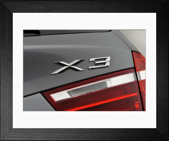 Framed Print : 2013 BMW X3 Framed Print : 2013 BMW X3
