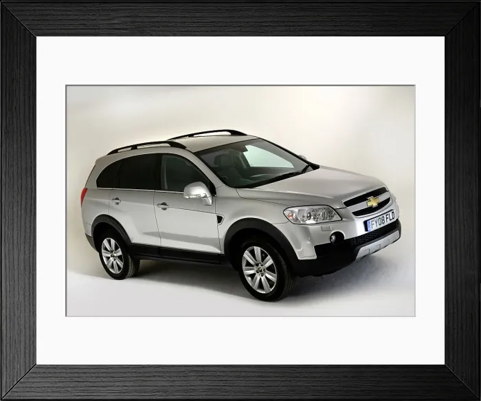 Framed Print : 2008 Chevrolet Captiva LTX Framed Print : 2008 Chevrolet Captiva LTX