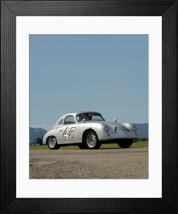 Framed Print : 1956 Porsche 356 Pan American Carrera
