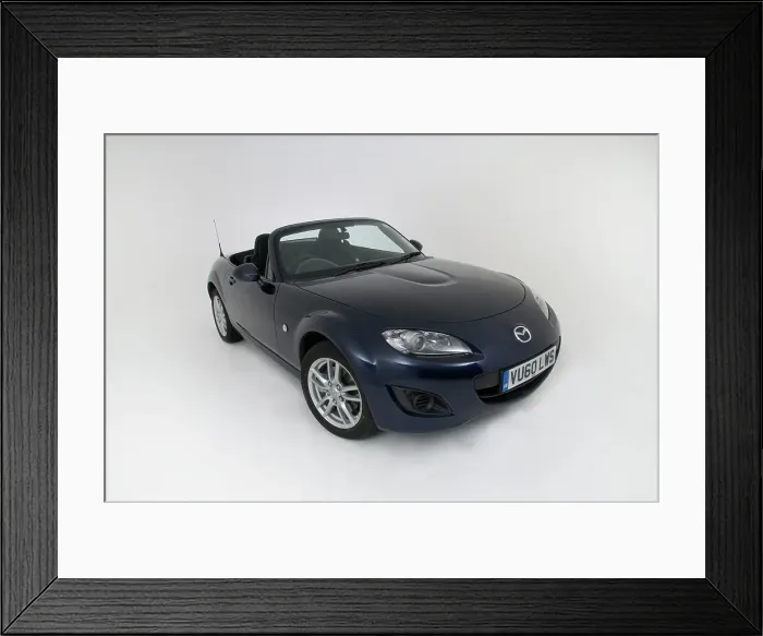 Framed Print : 2010 Mazda MX5 Framed Print : 2010 Mazda MX5