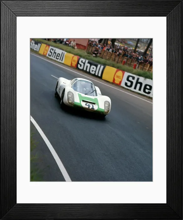 Framed Print : Porsche 907-6 driven by Siffert-Herrman, 1967 Le Mans Framed Print : Porsche 907-6 driven by Siffert-Herrman, 1967 Le Mans