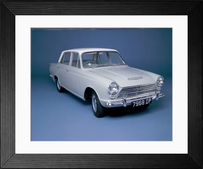 Framed Print : 1962 Ford Consul Cortina Framed Print : 1962 Ford Consul Cortina