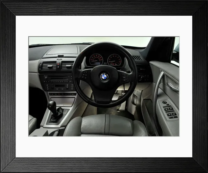 Framed Print : 2005 BMW X3 Framed Print : 2005 BMW X3