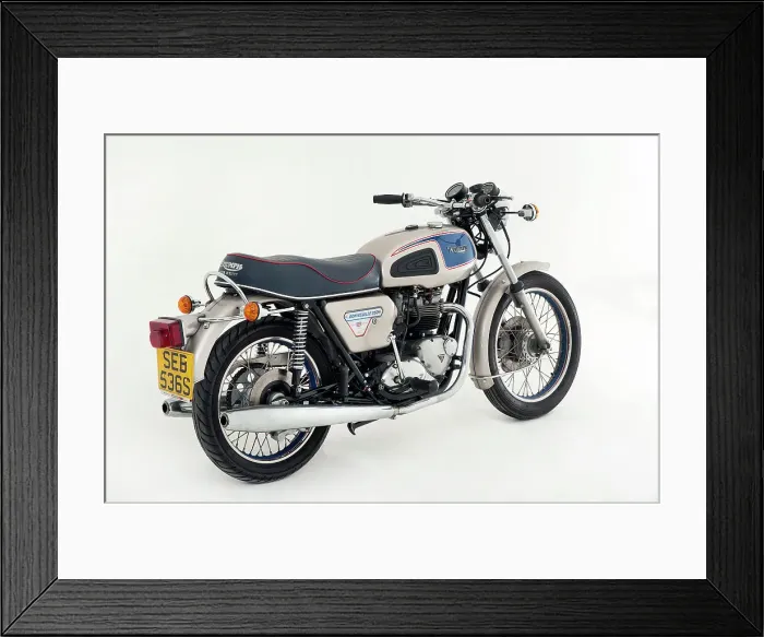 Framed Print : 1977 Triumph Bonneville 750 Jubilee Framed Print : 1977 Triumph Bonneville 750 Jubilee