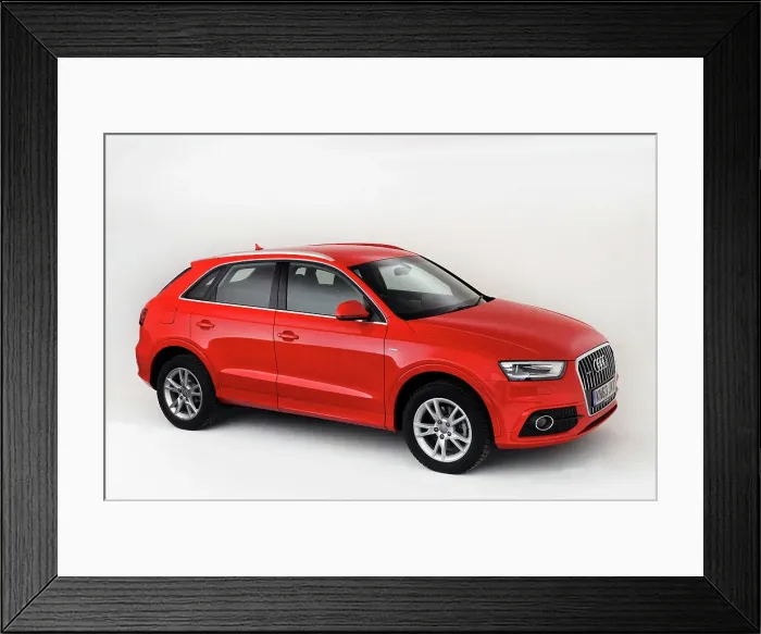 Framed Print : 2013 Audi Q3 Framed Print : 2013 Audi Q3