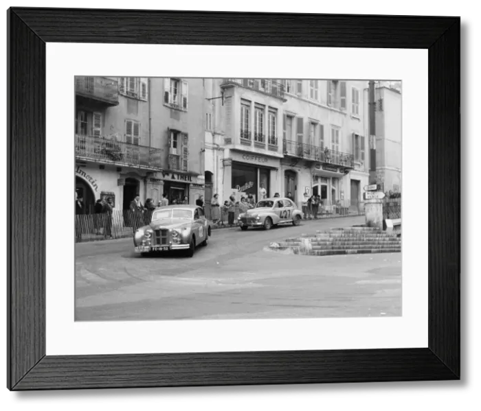 Framed Print : Monte Carlo Rally, 1954 Framed Print : Monte Carlo Rally, 1954