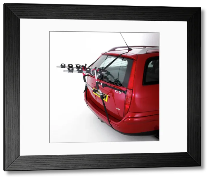 Framed Print : Rear mounted cycle rack Framed Print : Rear mounted cycle rack