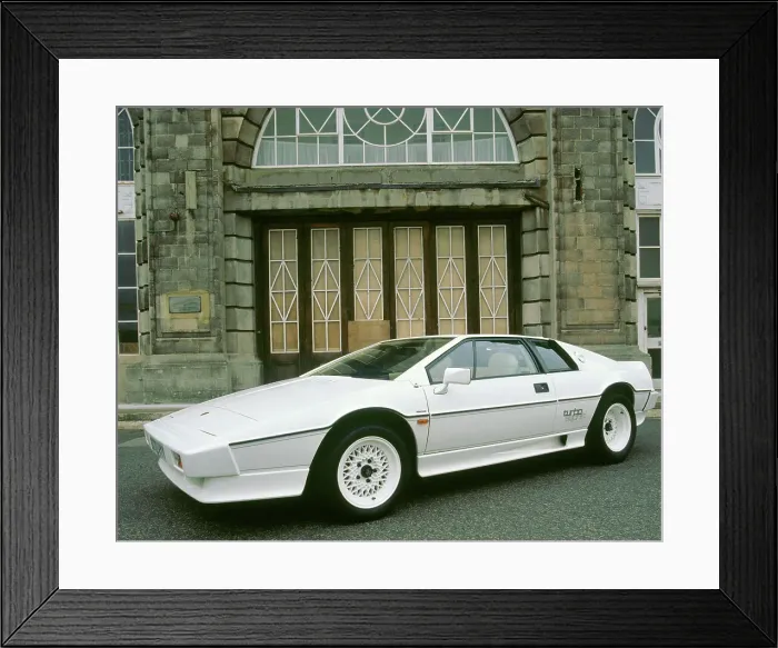 Framed Print : 1985 Lotus Esprit Turbo Framed Print : 1985 Lotus Esprit Turbo