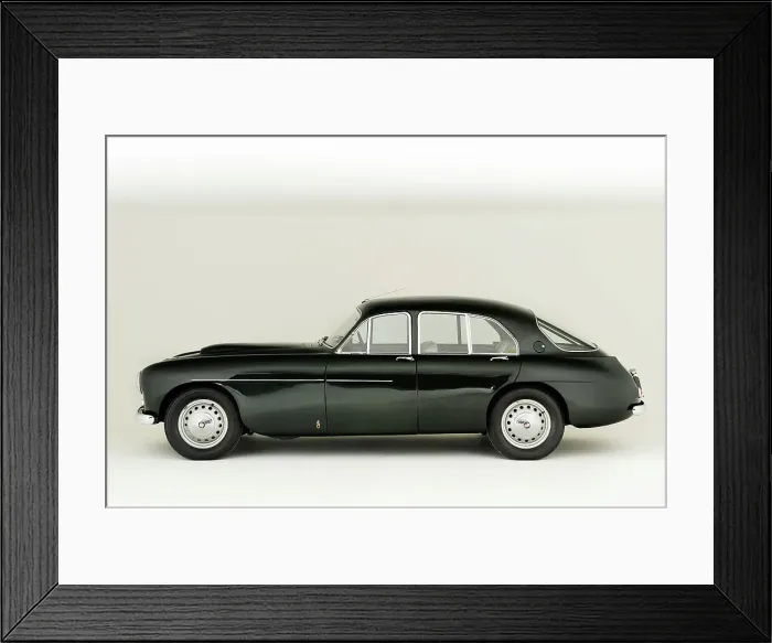 Framed Print : 1957 Bristol 405 2 litre saloon Framed Print : 1957 Bristol 405 2 litre saloon