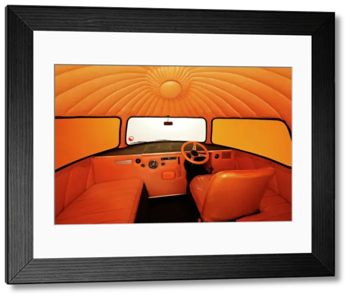 Framed Print : 1972 Mini Outspan Orange Framed Print : 1972 Mini Outspan Orange