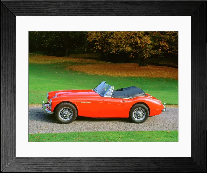 Framed Print : 1961 Austin Healey 3000 mk2 Framed Print : 1961 Austin Healey 3000 mk2