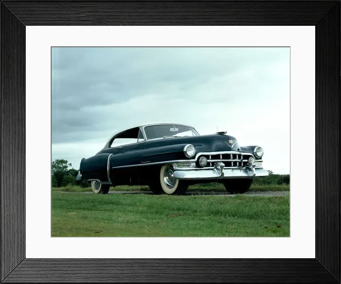 Framed Print : A 1950 Cadillac 60S 2 Door Coupe Framed Print : A 1950 Cadillac 60S 2 Door Coupe