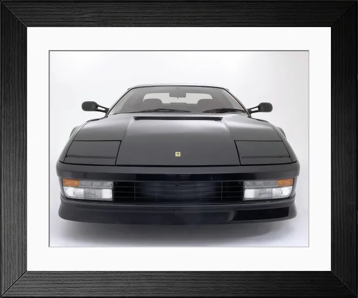 Framed Print : 1988 Ferrari Testarossa Framed Print : 1988 Ferrari Testarossa