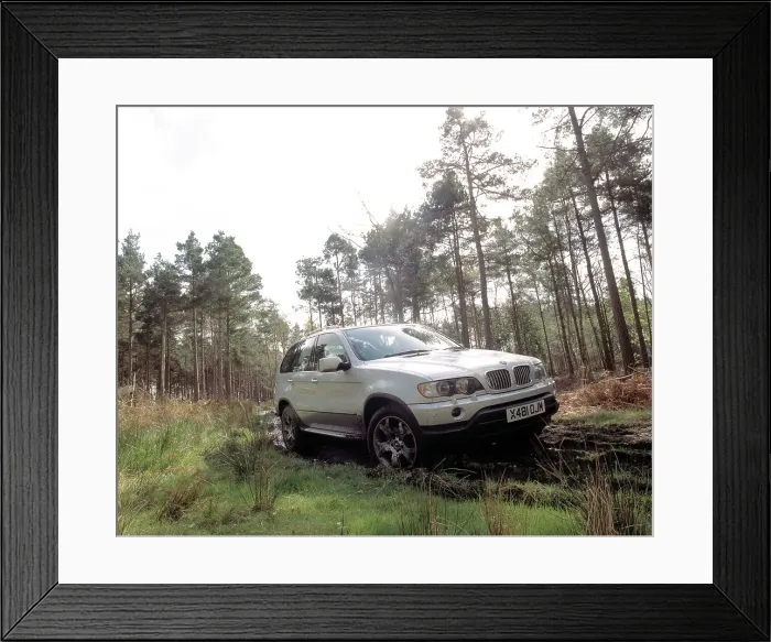 Framed Print : 2000 BMW X5 4.4i Framed Print : 2000 BMW X5 4.4i