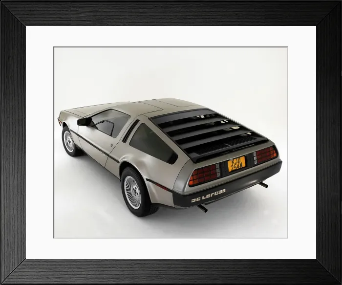 Framed Print : 1981 De Lorean Framed Print : 1981 De Lorean