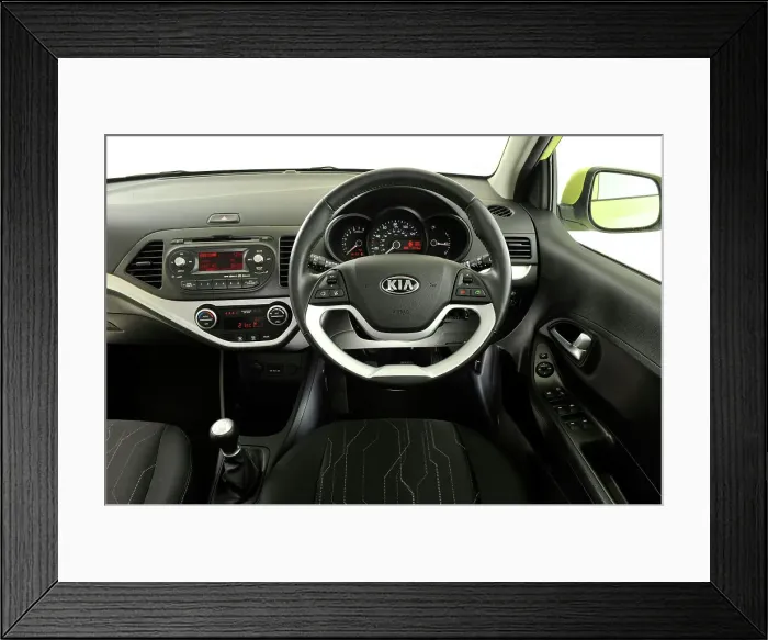Framed Print : 2013 Kia Picanto Framed Print : 2013 Kia Picanto
