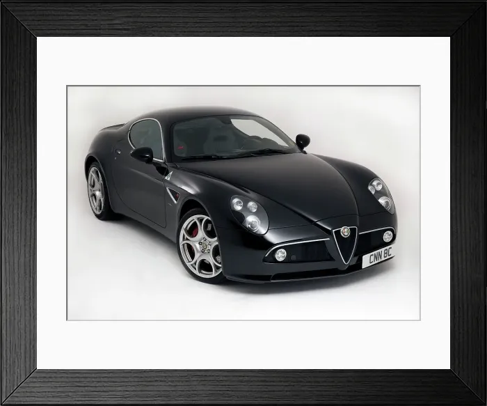 Framed Print : 2010 Alfa Romeo 8C Competizione Framed Print : 2010 Alfa Romeo 8C Competizione