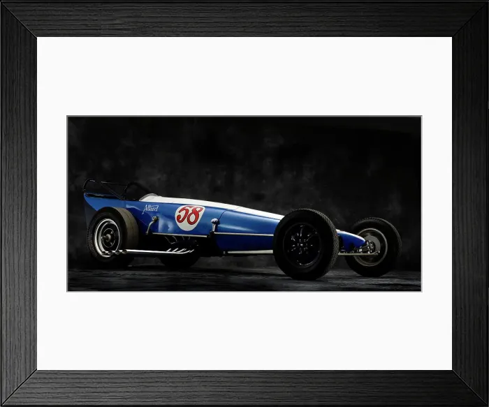 Framed Print : 1960 Allard Dragster