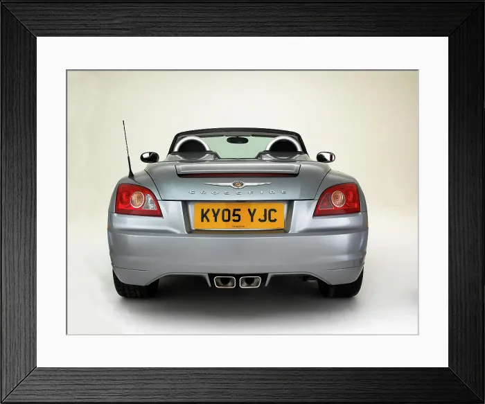 Framed Print : 2005 Chrysler Crossfire Roadster Framed Print : 2005 Chrysler Crossfire Roadster