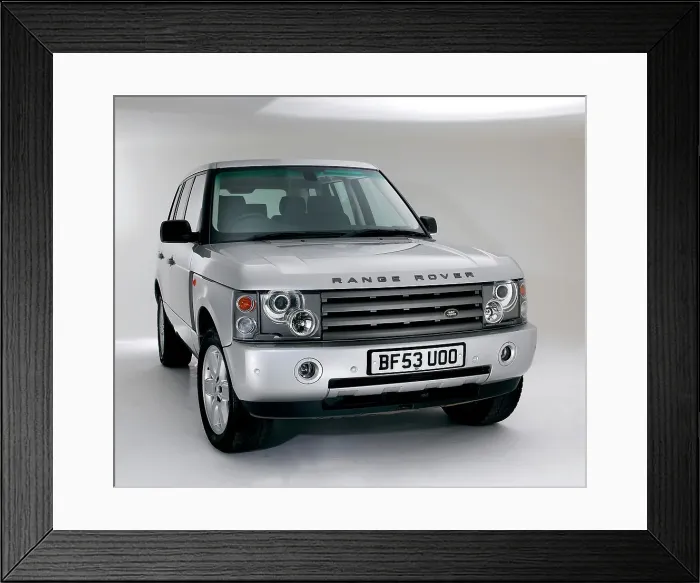Framed Print : 2004 Range Rover Vogue Framed Print : 2004 Range Rover Vogue