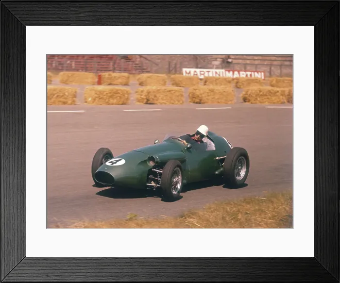 Framed Print : Roy Salvadori driving an Aston Martin, Dutch Grand Prix, Zandvoort, 1959 Framed Print : Roy Salvadori driving an Aston Martin, Dutch Grand Prix, Zandvoort, 1959