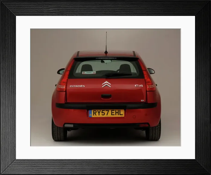 Framed Print : 2007 Citroen C4 Framed Print : 2007 Citroen C4