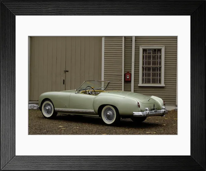 Framed Print : Nash Healey 1953. Artist: Simon Clay Framed Print : Nash Healey 1953. Artist: Simon Clay