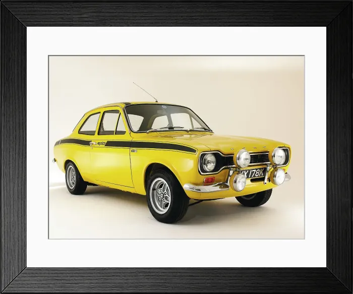 Framed Print : 1972 Ford Escort Mexico Framed Print : 1972 Ford Escort Mexico