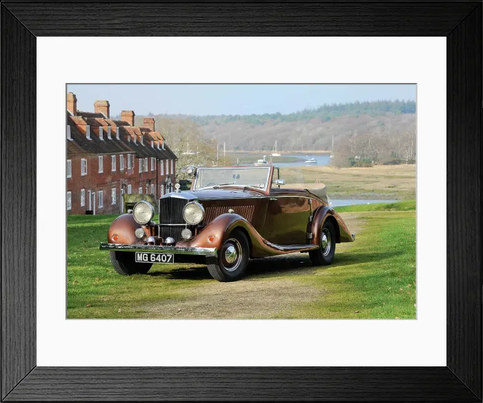 Framed Print : 1939 Railton Fairmile Series 3 Straight Eight Framed Print : 1939 Railton Fairmile Series 3 Straight Eight