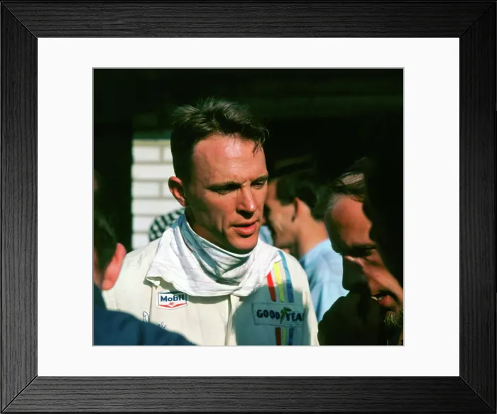 Framed Print : Dan Gurney at 1966 Dutch Grand Prix Framed Print : Dan Gurney at 1966 Dutch Grand Prix