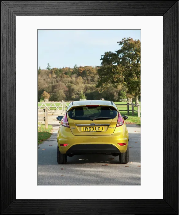 Framed Print : 2013 Ford Fiesta Econetic Framed Print : 2013 Ford Fiesta Econetic